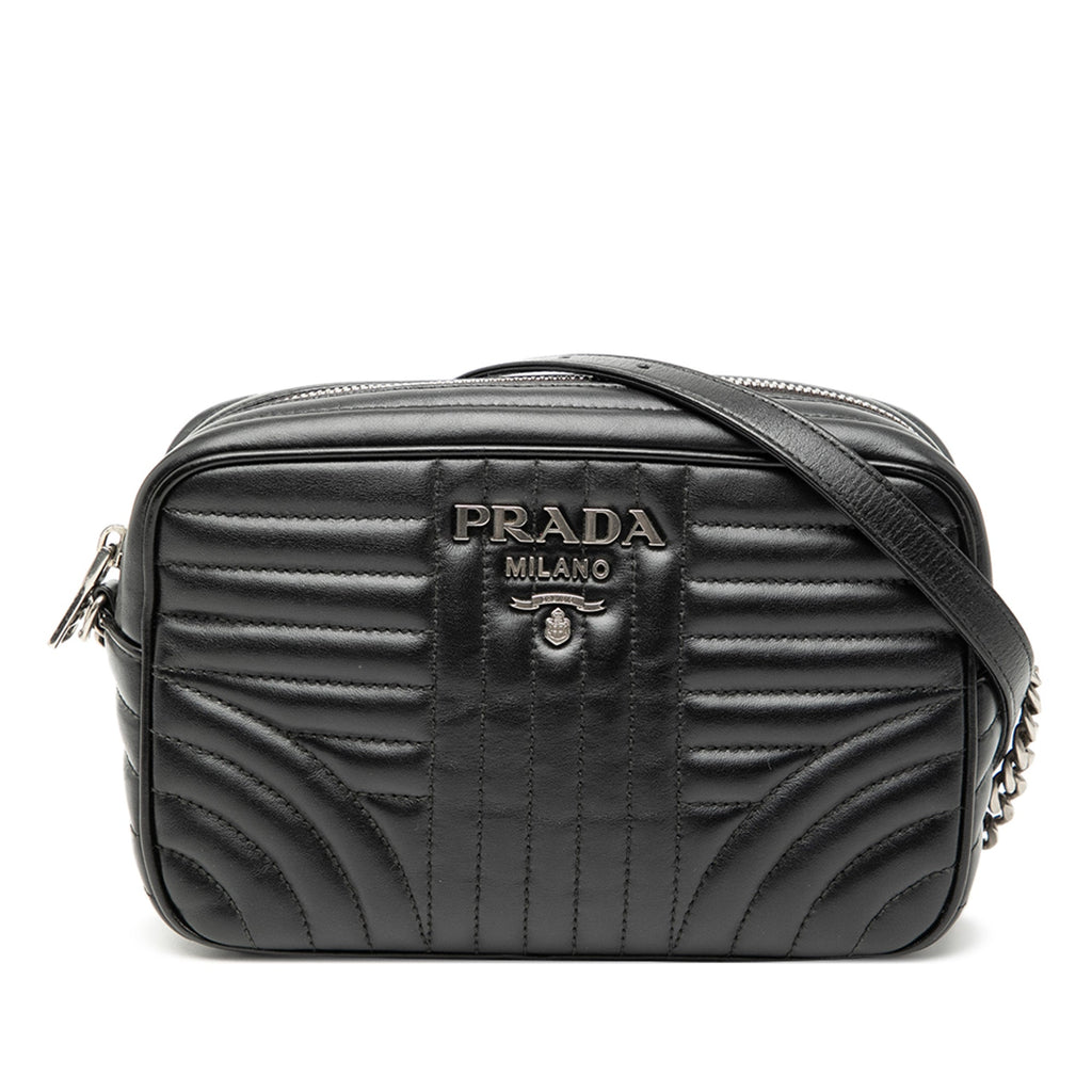 Soft Calfskin Diagramme Camera Bag