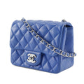 Mini Square Classic Lambskin Single Flap