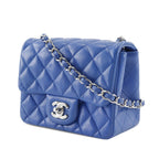 Mini Square Classic Lambskin Single Flap