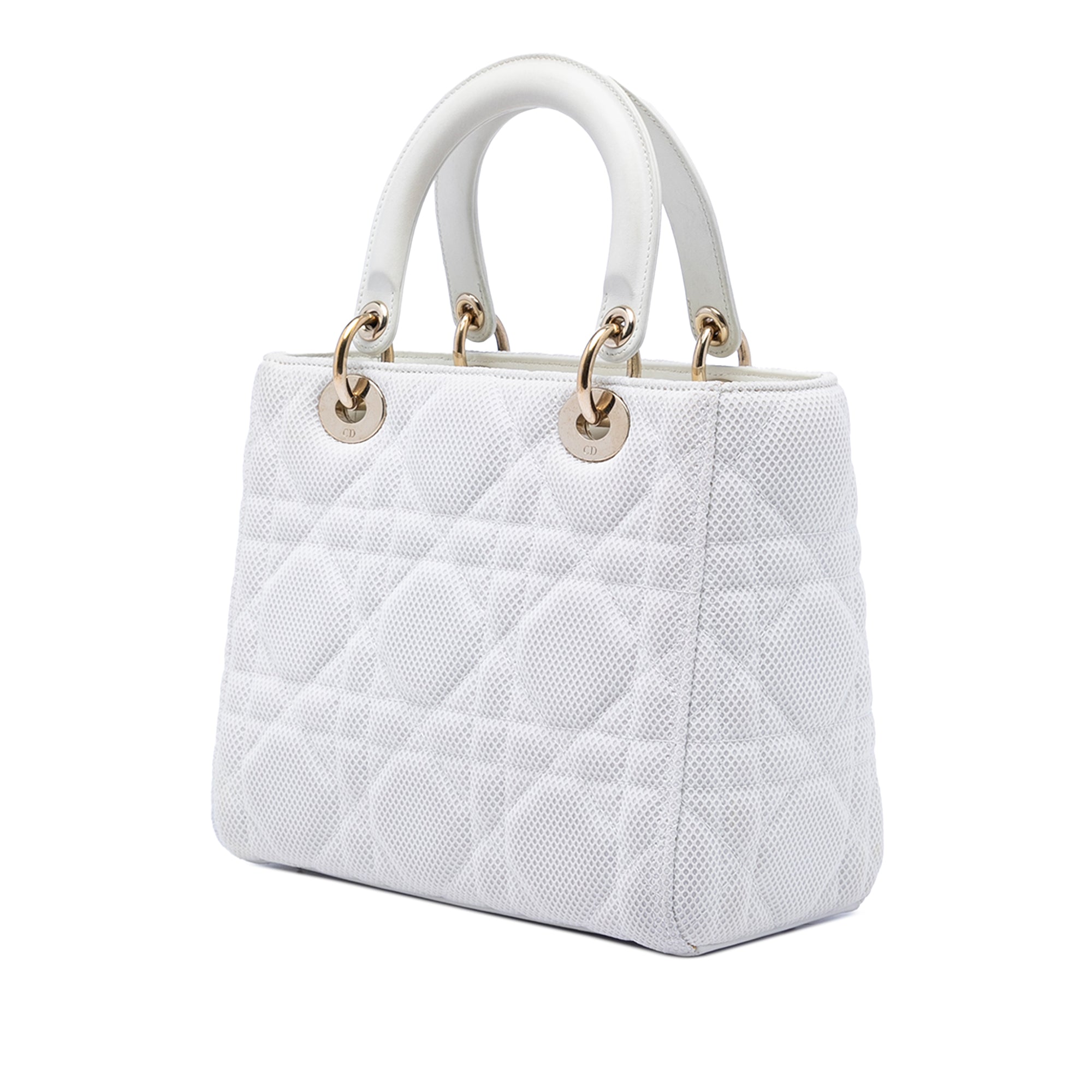 Medium Mesh Cannage Lady Dior