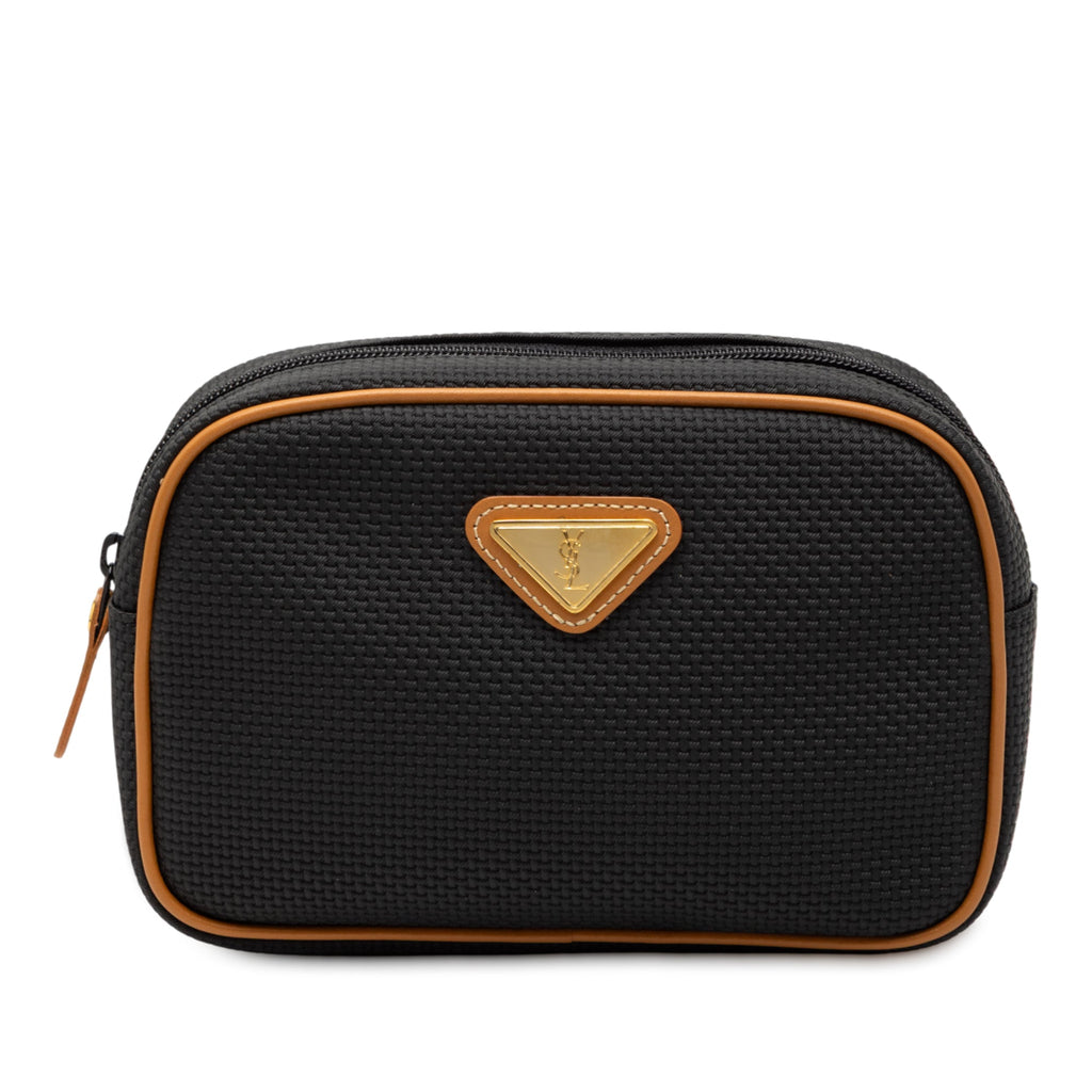 Coated Canvas Pouch