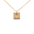 Small Rose Gold Plated Swift As de Coeur Pendant Necklace