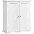 3-Tier Medicine Cabinet, Bathroom Wall Cabinet with Adjustable Shelf & 2 Doors, White