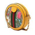 Mini GG Supreme Flora Ophidia Round Crossbody