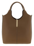 Tod's Ebr Handbag — Taupe
