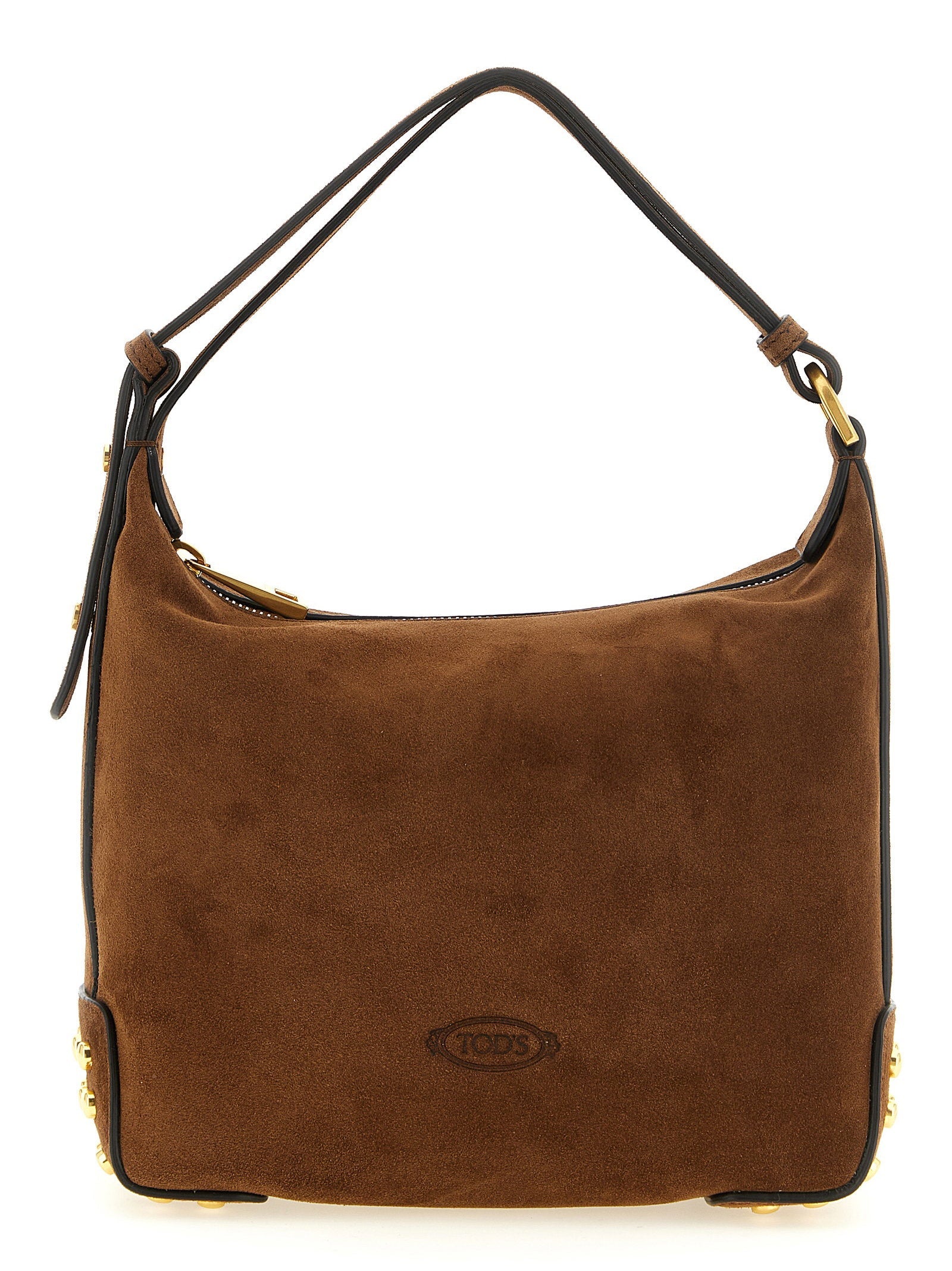 Tod's Gommini Mini Shoulder Bag — Caramel
