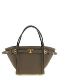 Tod's Tim Mini Top Handle Bag — Taupe