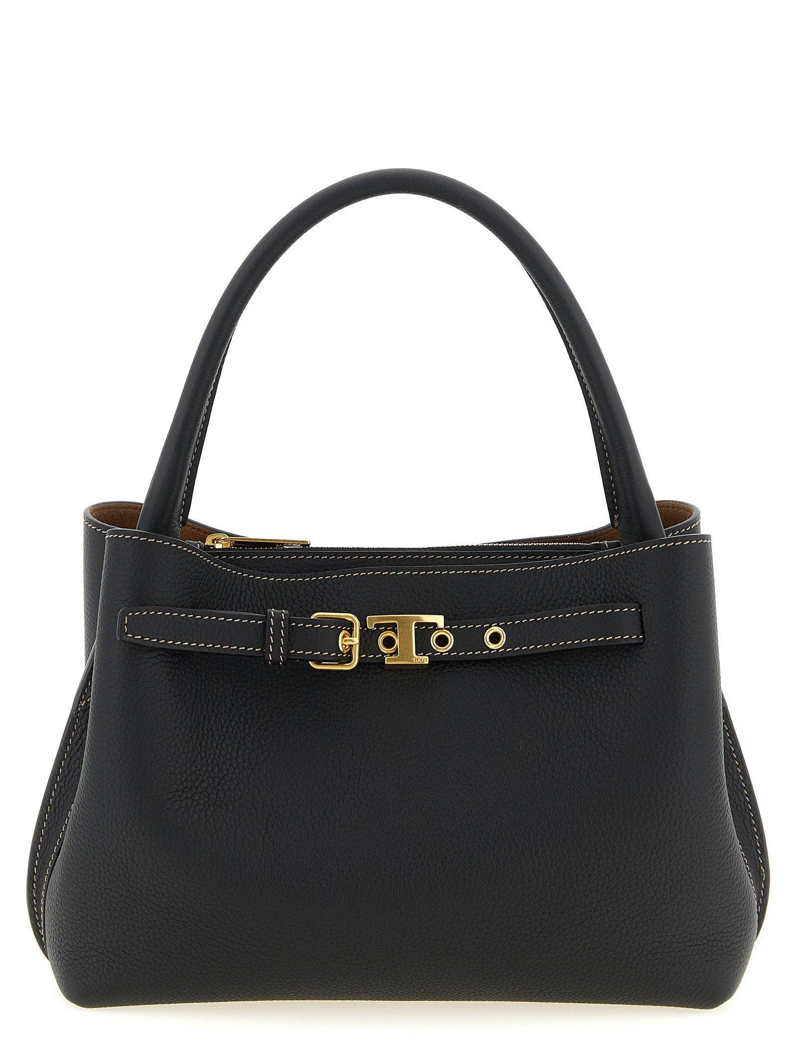 Tod's Tim Top Handle Bag — Black