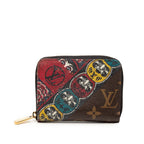Kansai Yamamoto Monogram Kabuki Zippy Coin Purse