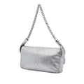 Metallic Glazed Calfskin Perforated Rodeo Drive Flap