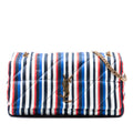 Medium Quilted Silk Carre Patchwork Jamie Shoulder Bag