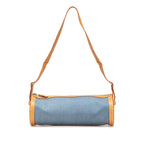 Denim and Calfskin Sac Doremi 33