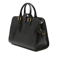 Baby Leather Monogram Cabas Satchel