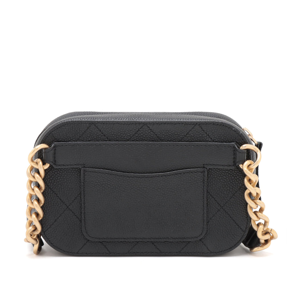 CC Stitched Caviar Chic Affinity Belt Bag