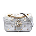 Small Pearly GG Marmont Pearl Studded Matelasse Leather Shoulder Bag