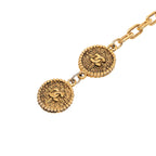 Gold Plated CC Medallion Chain Belt