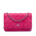 CC Quilted Caviar Wallet on Chain