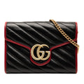 GG Marmont Matelasse Leather Torchon Wallet On Chain