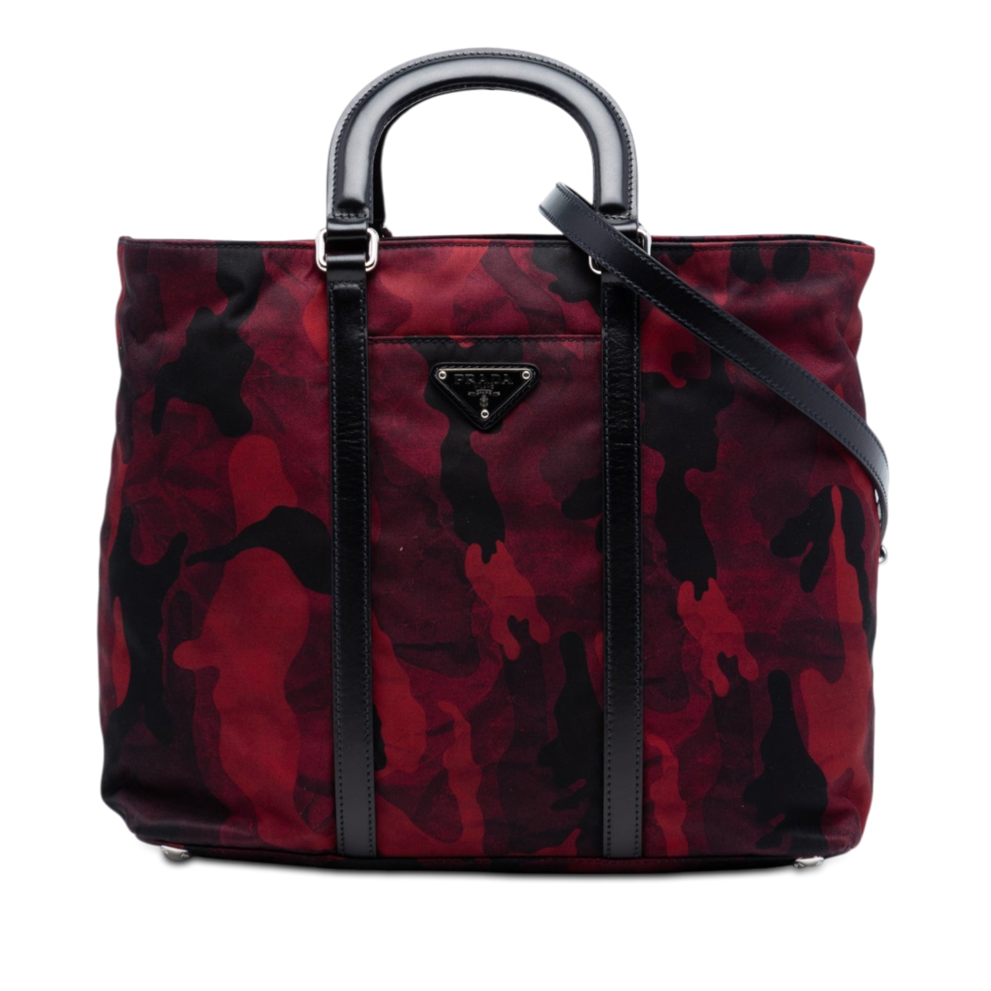 Tessuto Camouflage Satchel