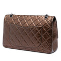 Metallic Aged Calfskin Reissue 2.55 Single Flap 227