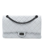 Quilted Aged Calfskin Reissue 2.55 Double Flap 225