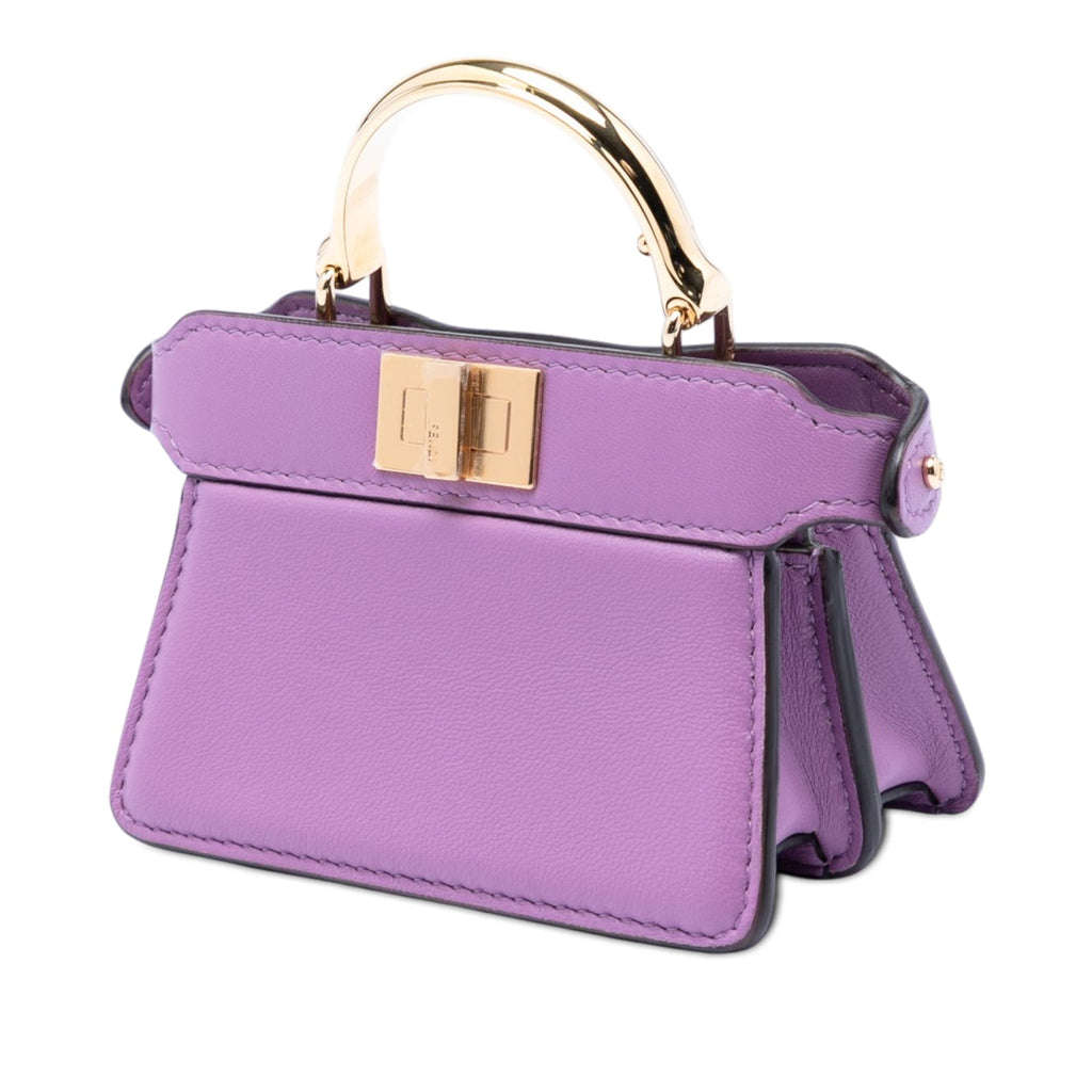 Nano Calfskin Peekaboo ISeeU Maxi Handle Satchel