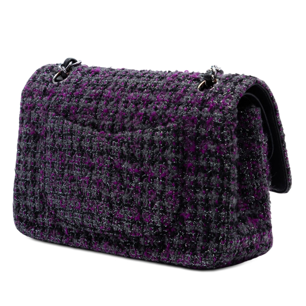 Medium Classic Tweed Double Flap