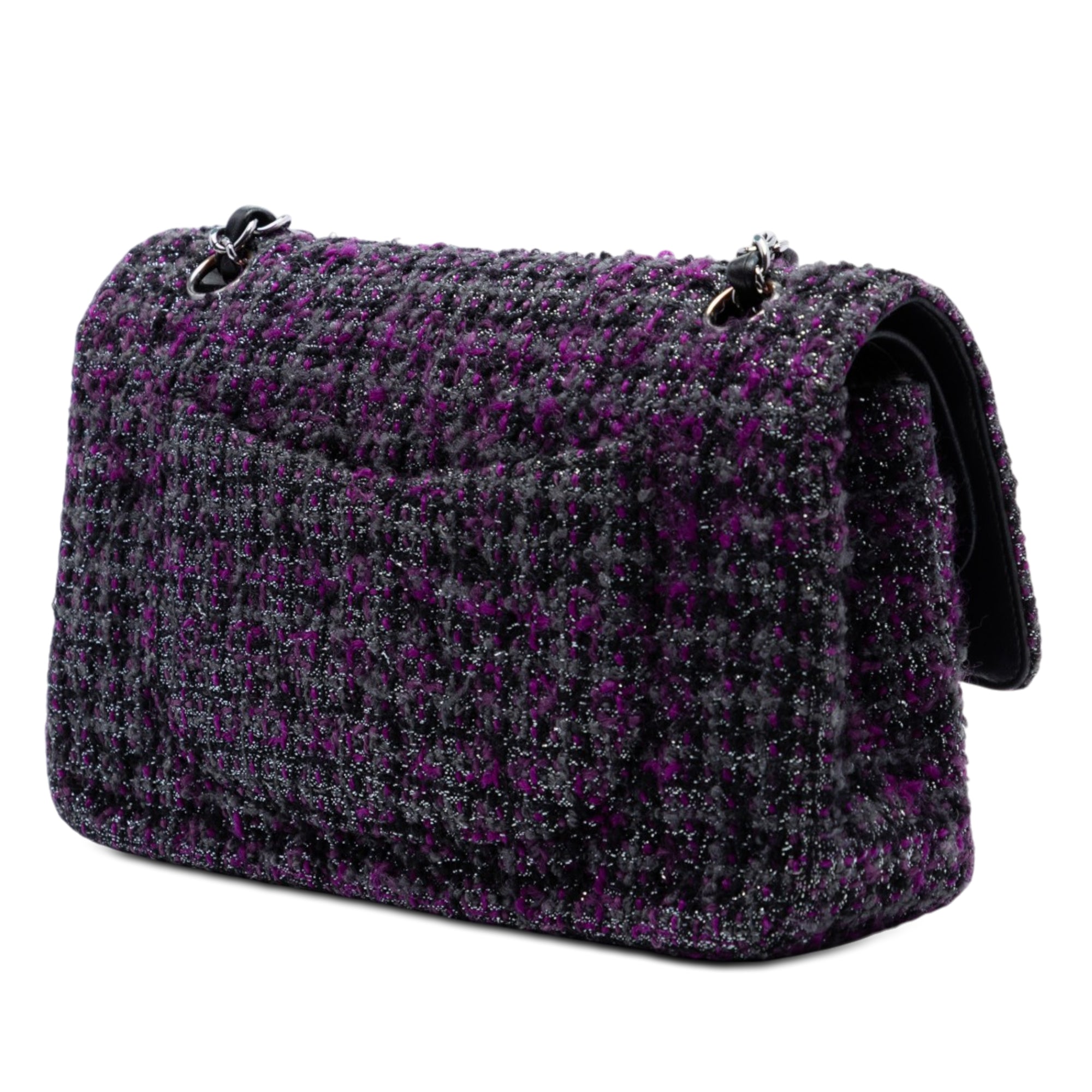 Medium Classic Tweed Double Flap
