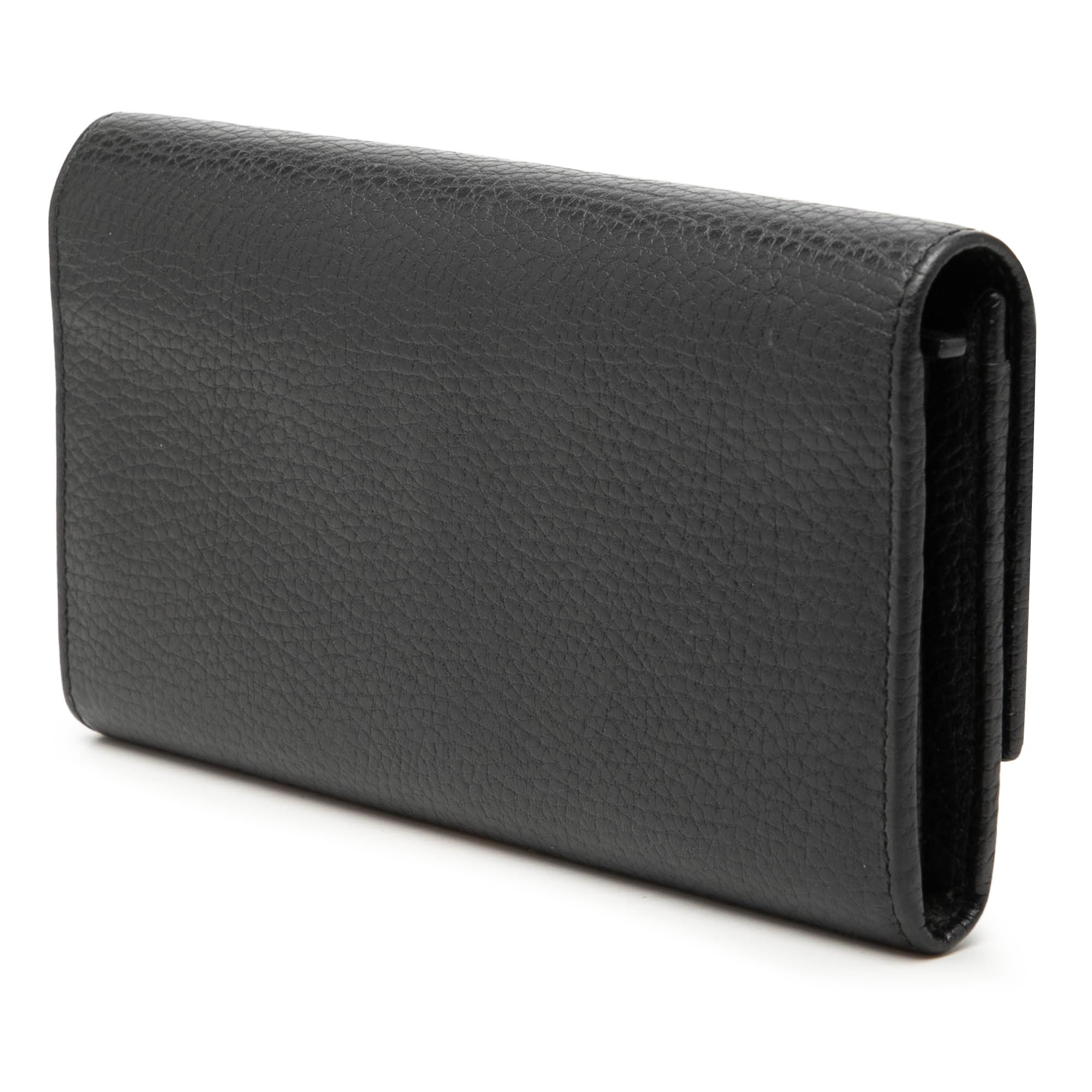 GG Marmont Continental Leather Long Wallet