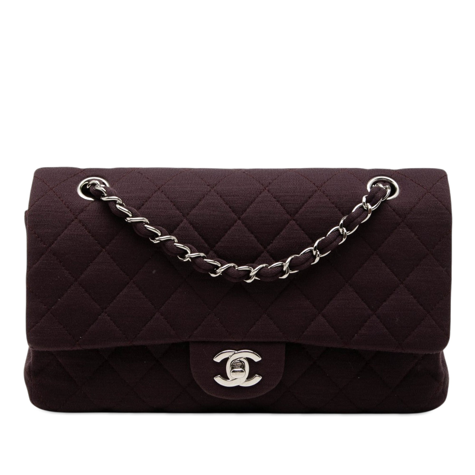 Medium Classic Jersey Double Flap