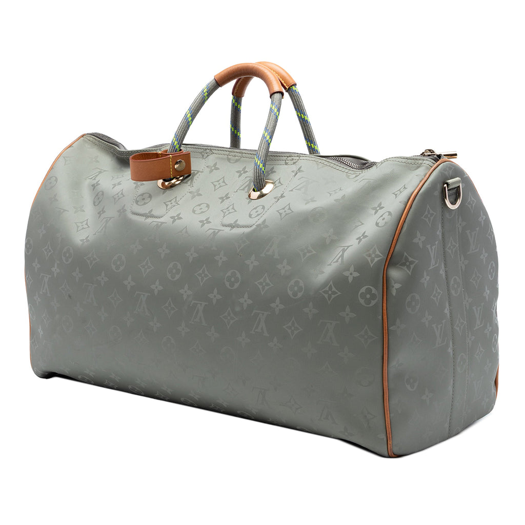 Monogram Titanium Keepall Bandouliere 50