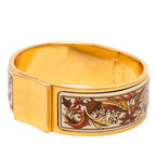 Enamel Fall Foliage Loquet Hinge Bracelet PM