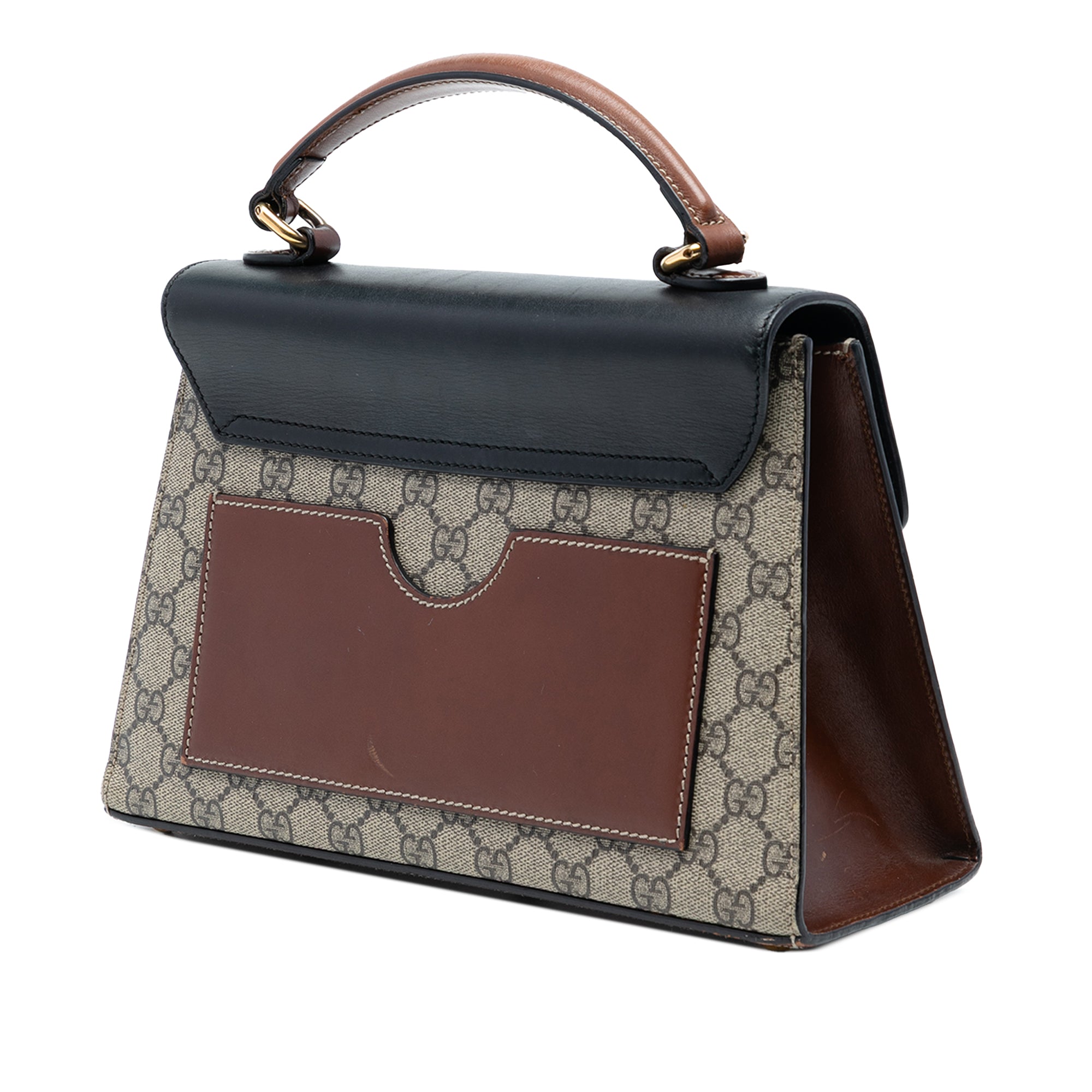 Small GG Supreme Padlock Satchel