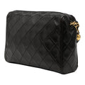 CC Diamond Quilted Lambskin Tassel Camera Bag