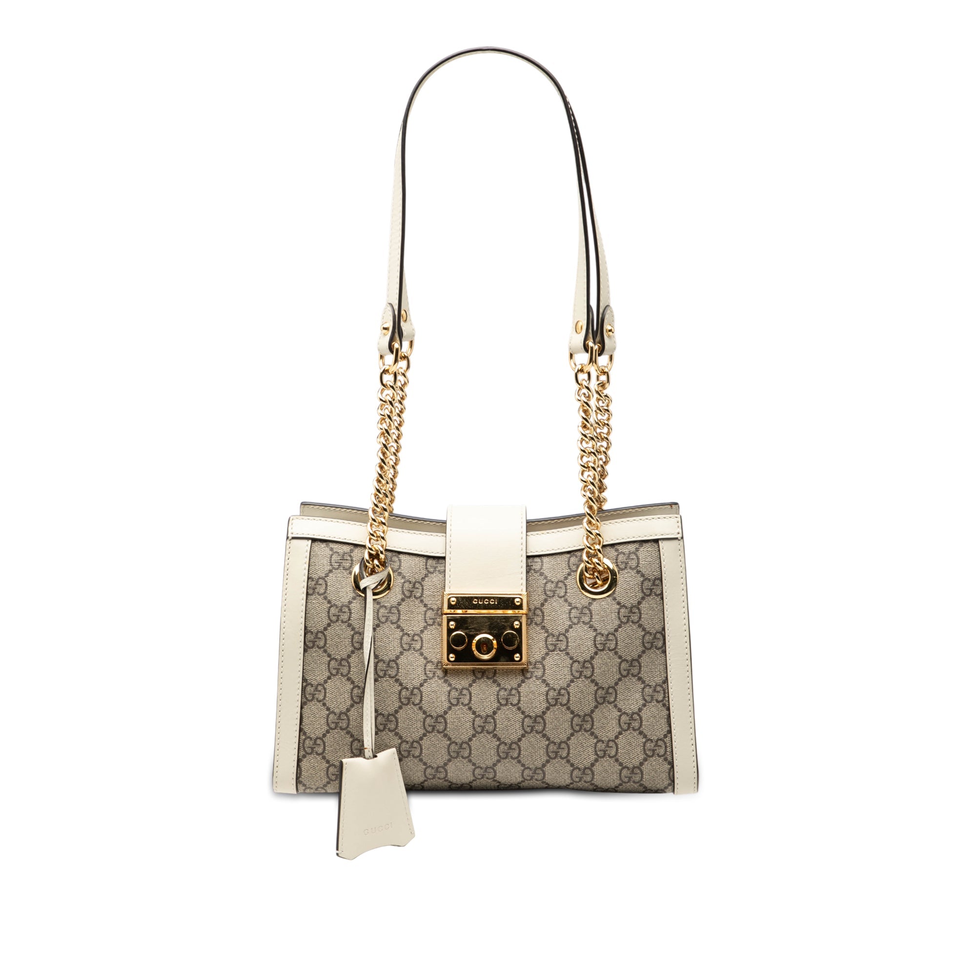 Small GG Supreme Padlock Tote