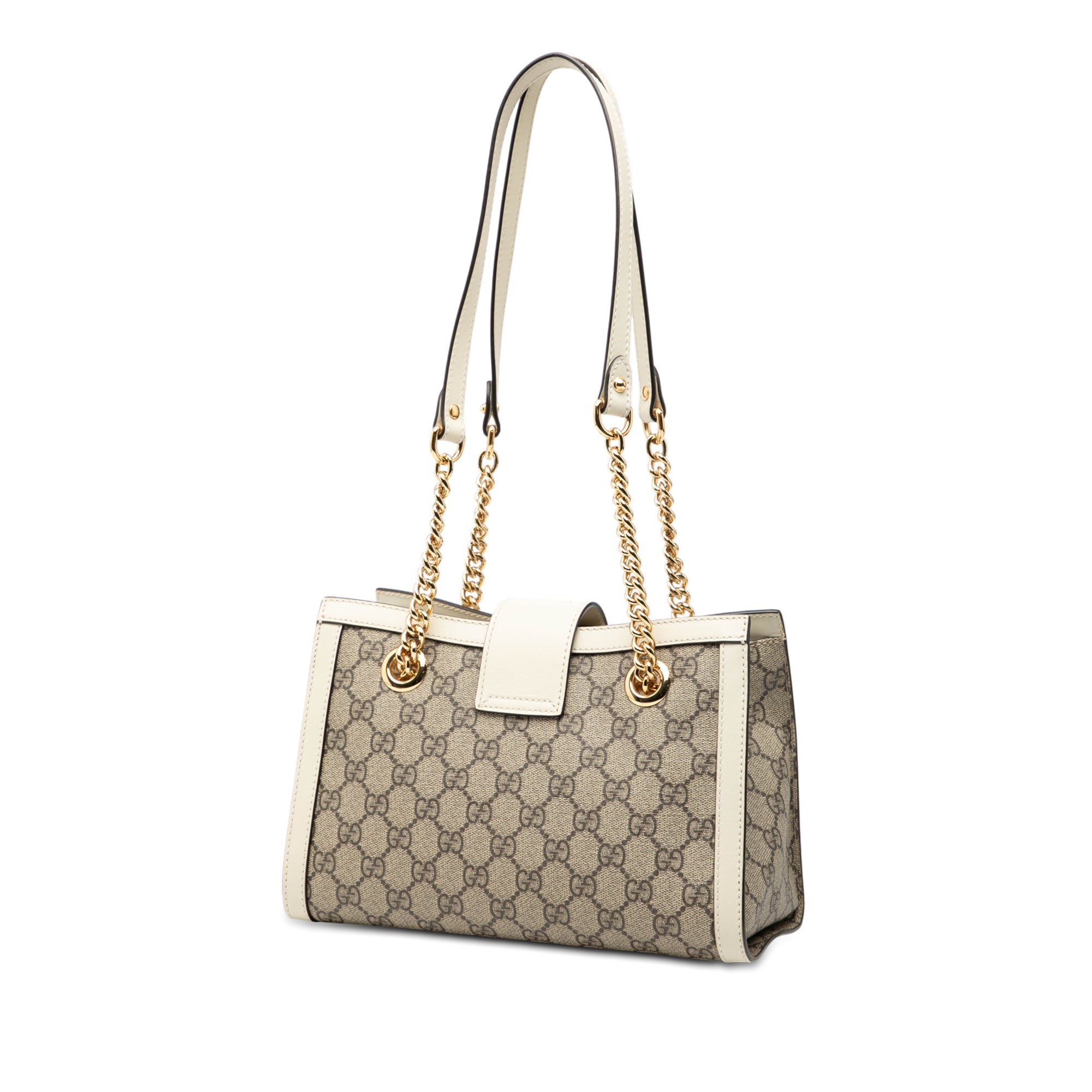Small GG Supreme Padlock Tote