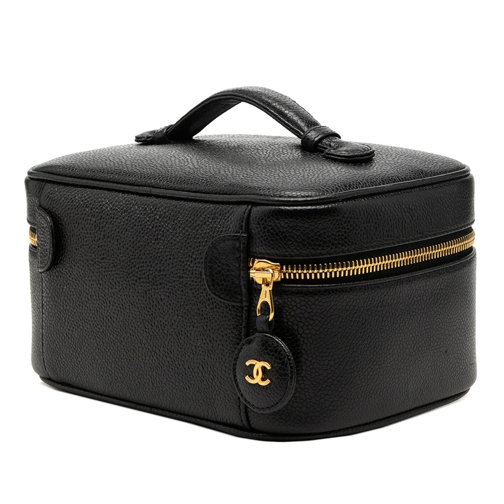 CC Caviar Vanity Bag