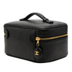 CC Caviar Vanity Bag