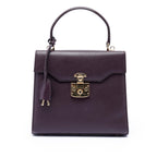 Calfskin Lady Lock Satchel