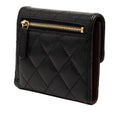 CC Quilted Caviar Trifold Wallet
