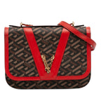La Greca Coated Canvas Virtus Satchel