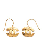 CC Gold Plated Hook Earrings
