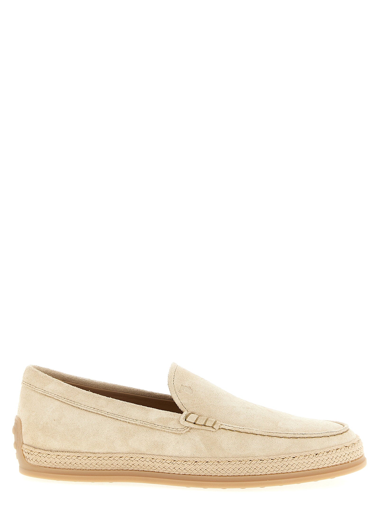 Tod's Pantofola Loafer — Cream