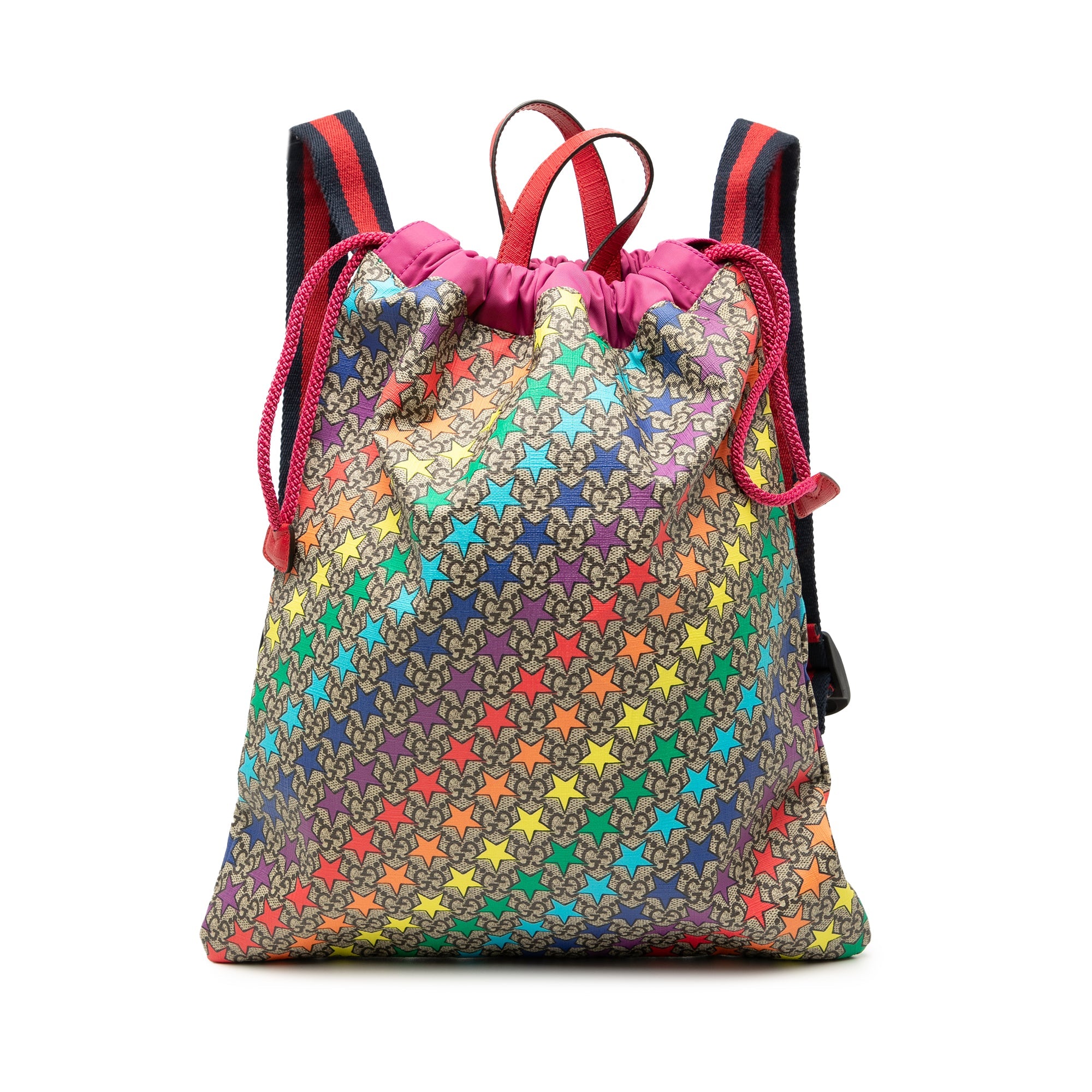 GG Supreme Web Star Print Childrens Backpack