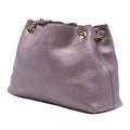 Medium Metallic Calfskin Soho Chain Tote