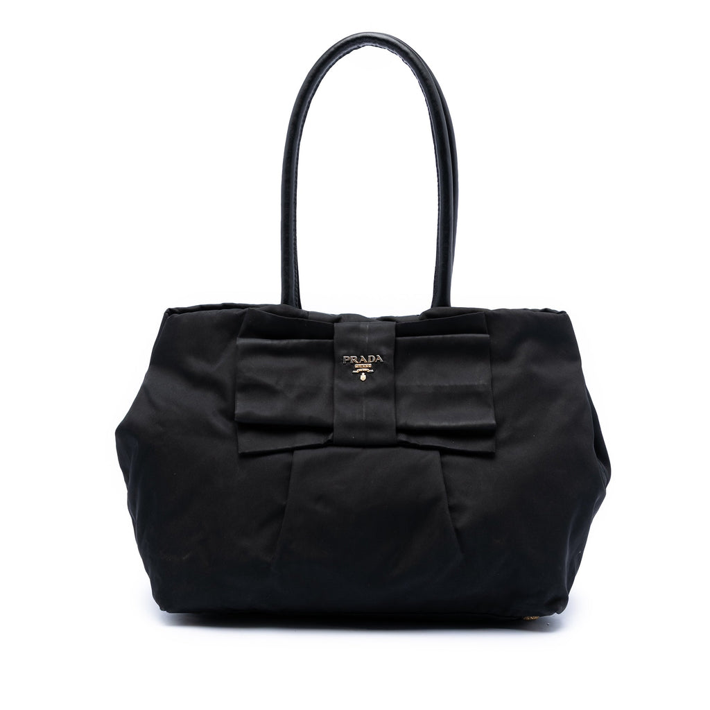 Tessuto Fiocco Bow Handbag