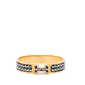 Narrow Enamel Cheval Pixel Clic H Bracelet PM