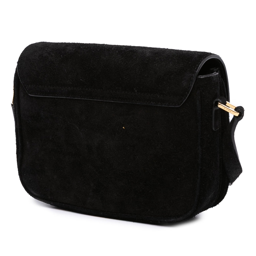 Small Suede Pampille C Bag