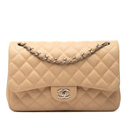 Jumbo Classic Lambskin Double Flap