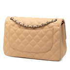 Jumbo Classic Lambskin Double Flap